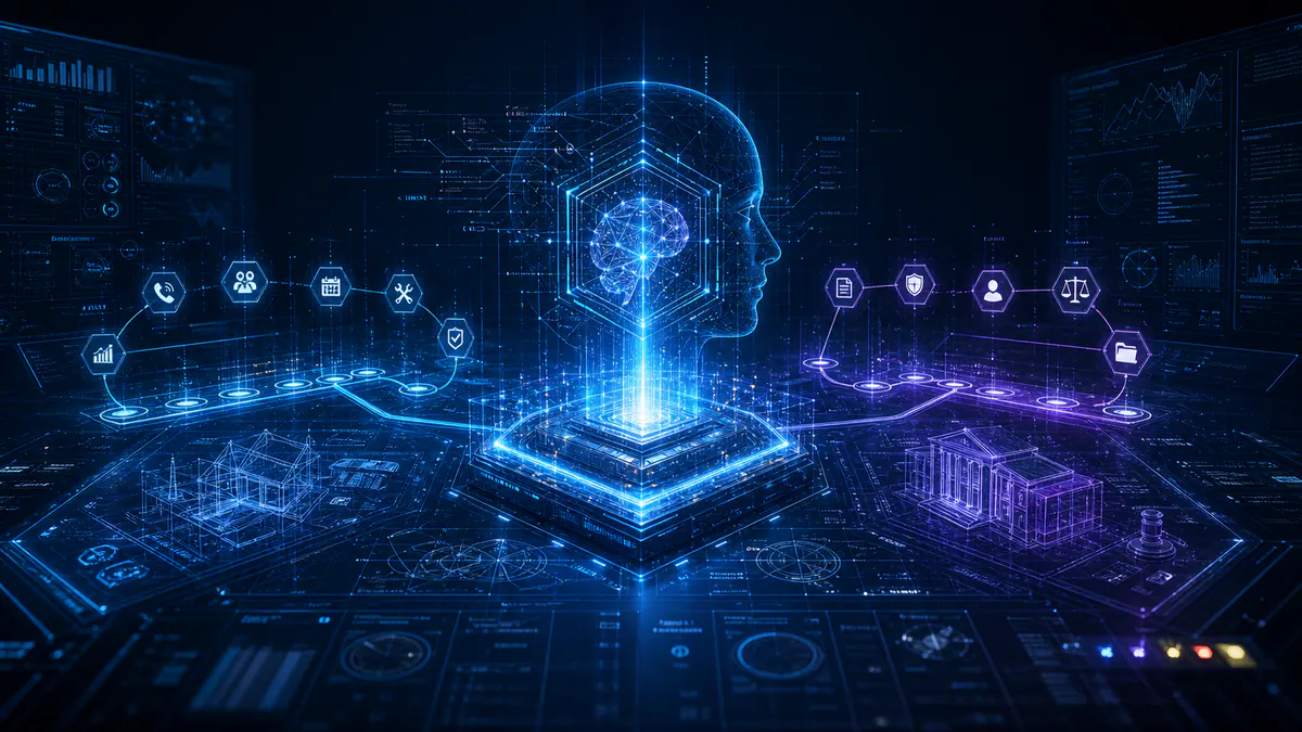 Concept illustration for AI Solutions